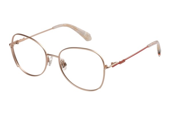 001 gold/ coral