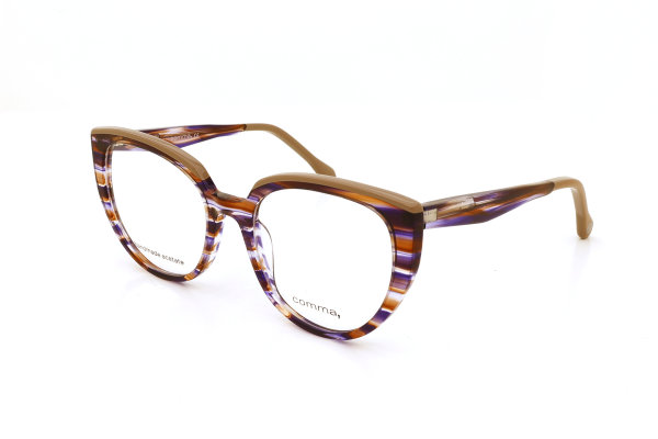 96 lila braun gestreift