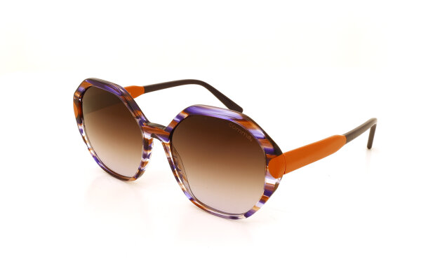 98 lila orange gestreift