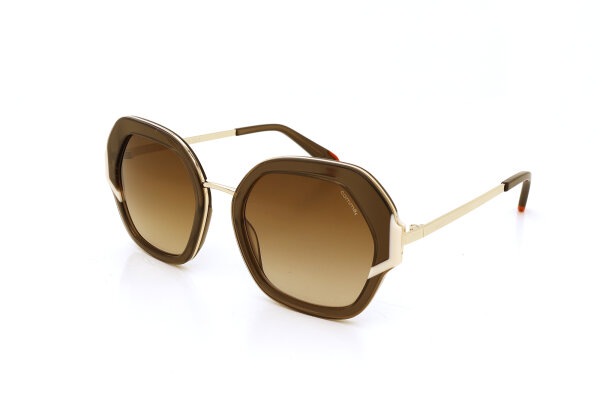 96 braun transparent beige | gold gl&auml;nzend