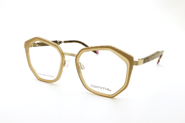 06 gold beige braun gefleckt | gold matt