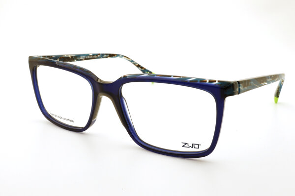 45 blau braun gefleckt
